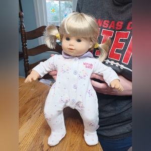 American Girl Bitty Baby doll blonde with blue eyes EUC
